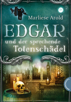 Buchcover Marliese Arold: Edgar und der sprechende Totenschädel